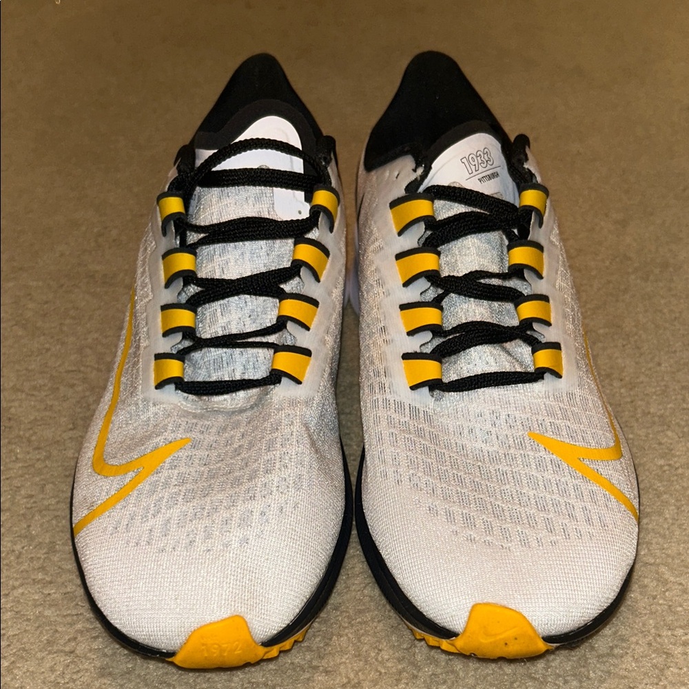 Pittsburgh Steelers Nike Unisex Air Zoom Pegasus 37 Running Shoes - Picture 3 of 14